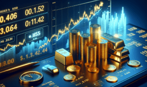 alt_text: Emas bersinar di tengah ketegangan Iran, ChatGPT mempengaruhi strategi investor mengelola risiko.