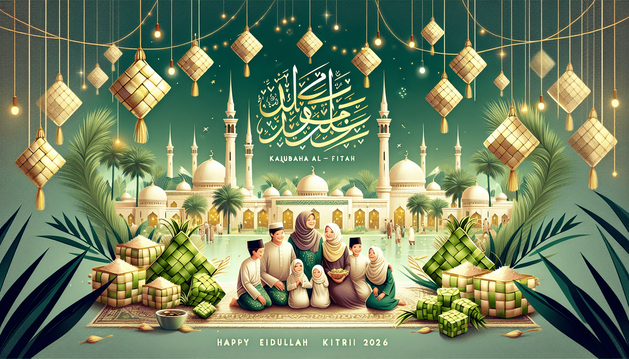 alt_text: "Poster Selamat Idul Fitri 2026: Saatnya Pulang dan Refleksi Diri."