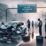 alt_text: Kecelakaan tunggal di Garut, terkait pengaruh miras dan kelalaian saat mudik.