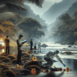 alt_text: "Jenazah ditemukan di Sungai Cisaat, Bungbulang, menimbulkan pertanyaan dan misteri baru."