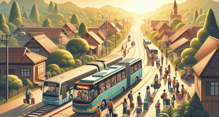 Tentu! Berikut teksnya: alt_text: Kerumunan peserta mengikuti program Mudik Gratis BUMN 2026 selama Ramadan.