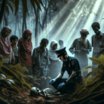 "alt_text": "Kerangka manusia ditemukan di Hutan Banjarwangi, masih dalam investigasi pihak berwenang."