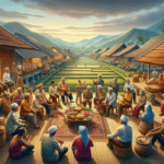 "alt_text": "Poster Program Rumaksa Manjang Waluya, inisiatif kesehatan Desa Mekarsari untuk masyarakat."