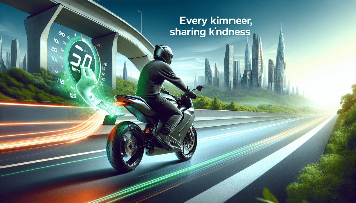 alt_text: Ilustrasi Ramadan Islami, motor listrik menambah pahala di bulan suci.