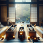 alt_text: Sesi meditasi unik dalam peti mati, tren spa terbaru untuk relaksasi ekstrem.