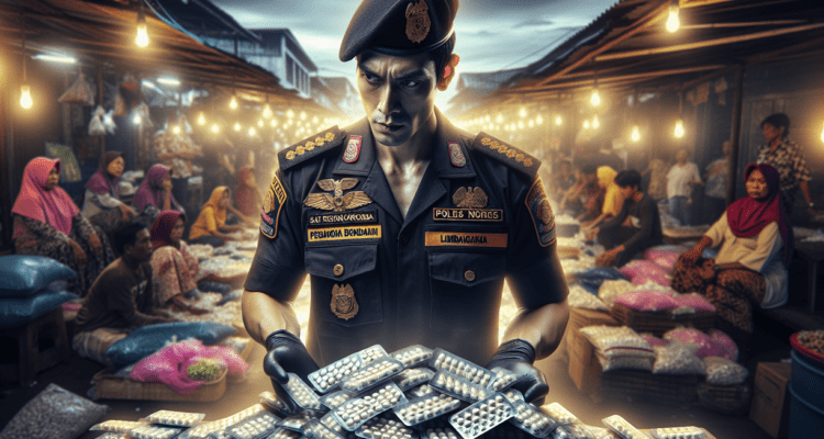 alt_text: Sat Resnarkoba Polres Garut memerangi perdagangan obat keras ilegal.