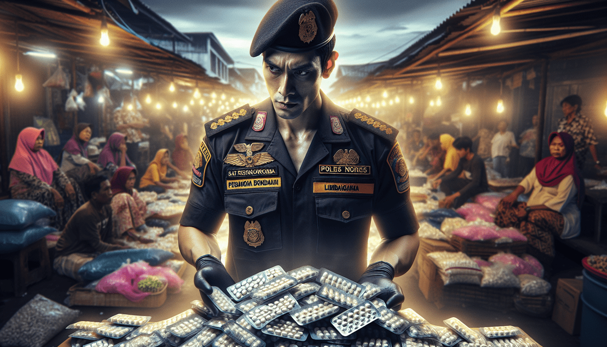 alt_text: Sat Resnarkoba Polres Garut memerangi perdagangan obat keras ilegal.