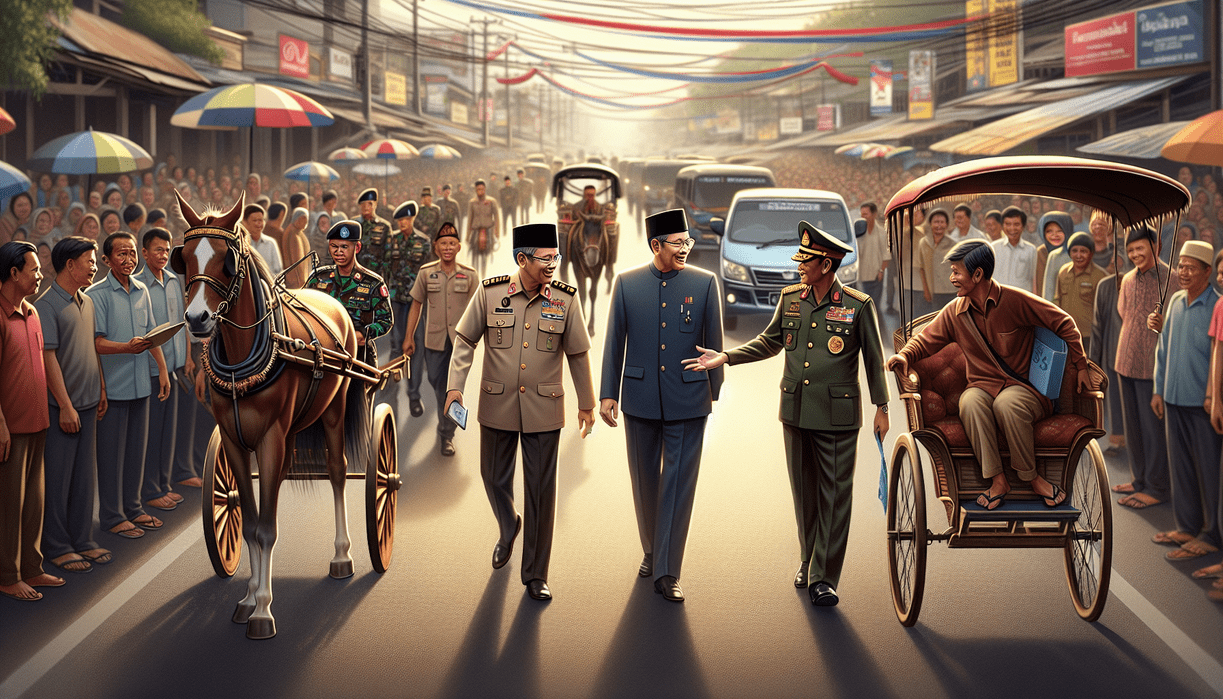 Tinjau Jalur Mudik Garut: Sentuhan Manusiawi di Tengah Arus alt_text: Pemudik di Garut mendapatkan bantuan dan pelayanan di posko di tengah arus mudik yang padat.