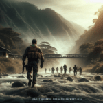 alt_text: Tim SAR beraksi menyelamatkan korban di Sungai Cikandang dalam operasi penuh ketegangan.