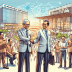 alt_text: Logo APJATEL Jabar dengan foto modernisasi kabel di Garut.