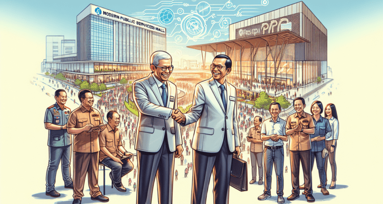 alt_text: Logo APJATEL Jabar dengan foto modernisasi kabel di Garut.