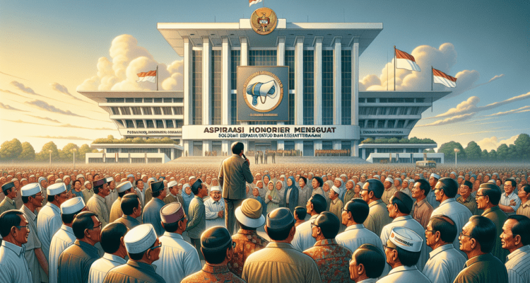 alt_text: Aspirasi honorer Garut: puisi visual tentang janji, kenyataan, dan harapan para pekerja.