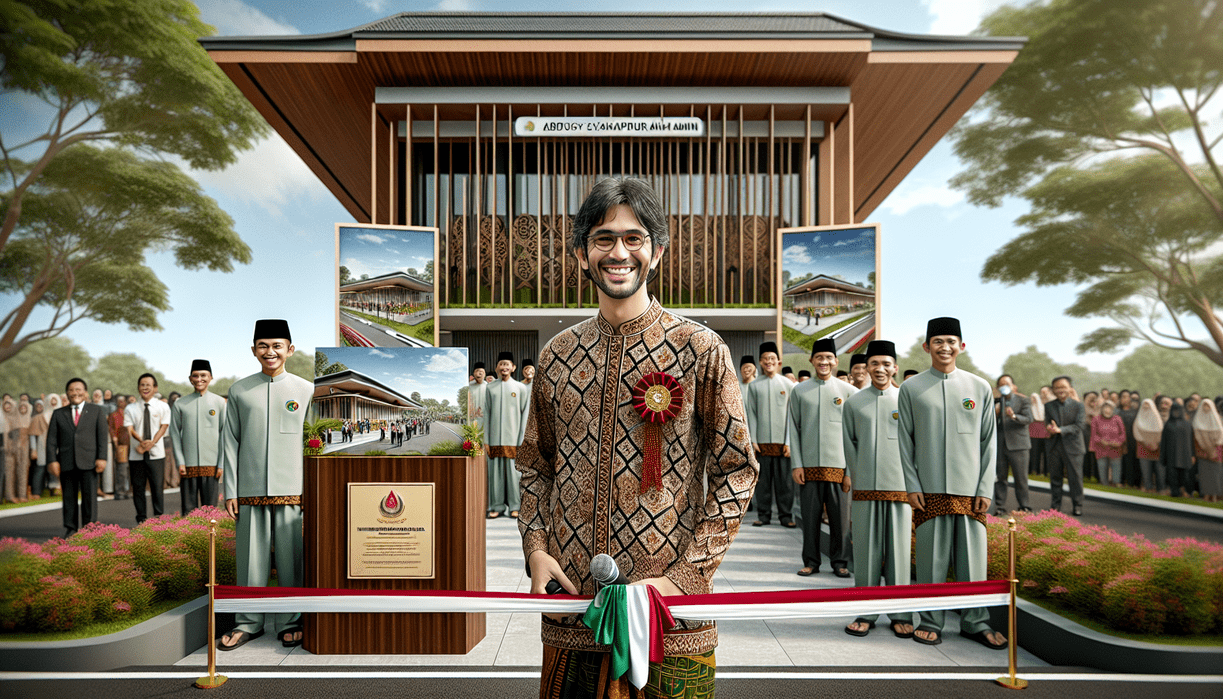 alt_text: Aula baru LPTQ Garut untuk MTQ 2026, mencerminkan visi bupati dalam pengembangan keagamaan.