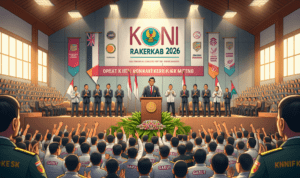 alt_text: Bupati Garut berdiskusi strategi peningkatan infrastruktur dan persiapan Porprov 2026.