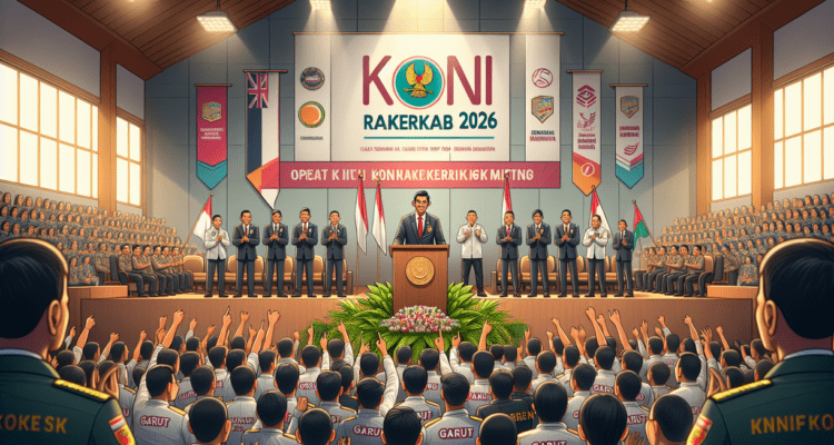 alt_text: Bupati Garut berdiskusi strategi peningkatan infrastruktur dan persiapan Porprov 2026.