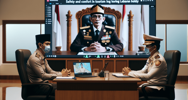 **alt_text:** Bupati Garut saat Lebaran, memastikan wisata aman dengan taruhan besar pada pengelolaan efektif.