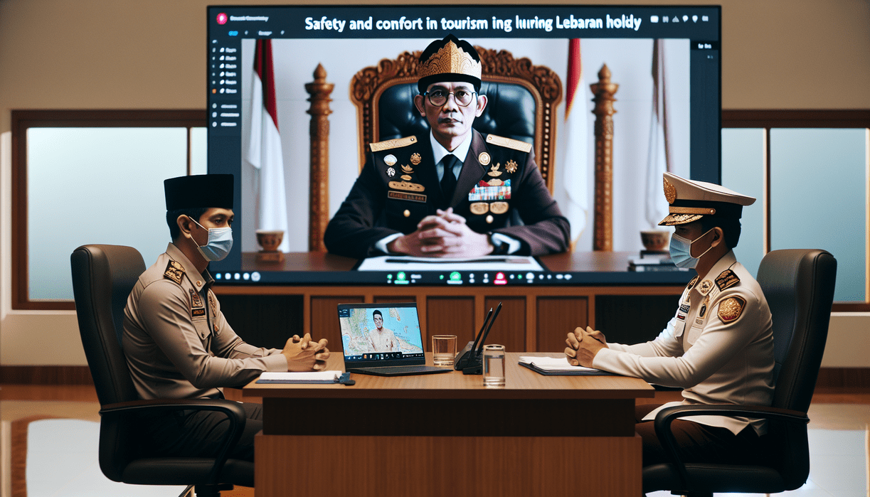 **alt_text:** Bupati Garut saat Lebaran, memastikan wisata aman dengan taruhan besar pada pengelolaan efektif.