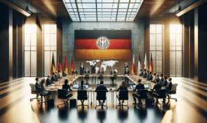 "alt_text": Eropa menyiapkan strategi pertahanan mandiri tanpa ketergantungan penuh pada AS di NATO.