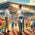 alt_text: Poster promosi Kejurda Voli U-18 2026 di Garut, semangat dan antusiasme terpancar jelas.