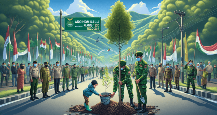 "alt_text": "Hari Bumi 2026: Warga Garut tanam pohon di Jalan Ibrahim Aji sebagai simbol harapan."