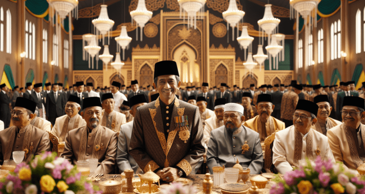 alt_text: Acara Haul dan Halalbihalal Yayasan Bani Syech Nuryayi di Garut berlangsung meriah.