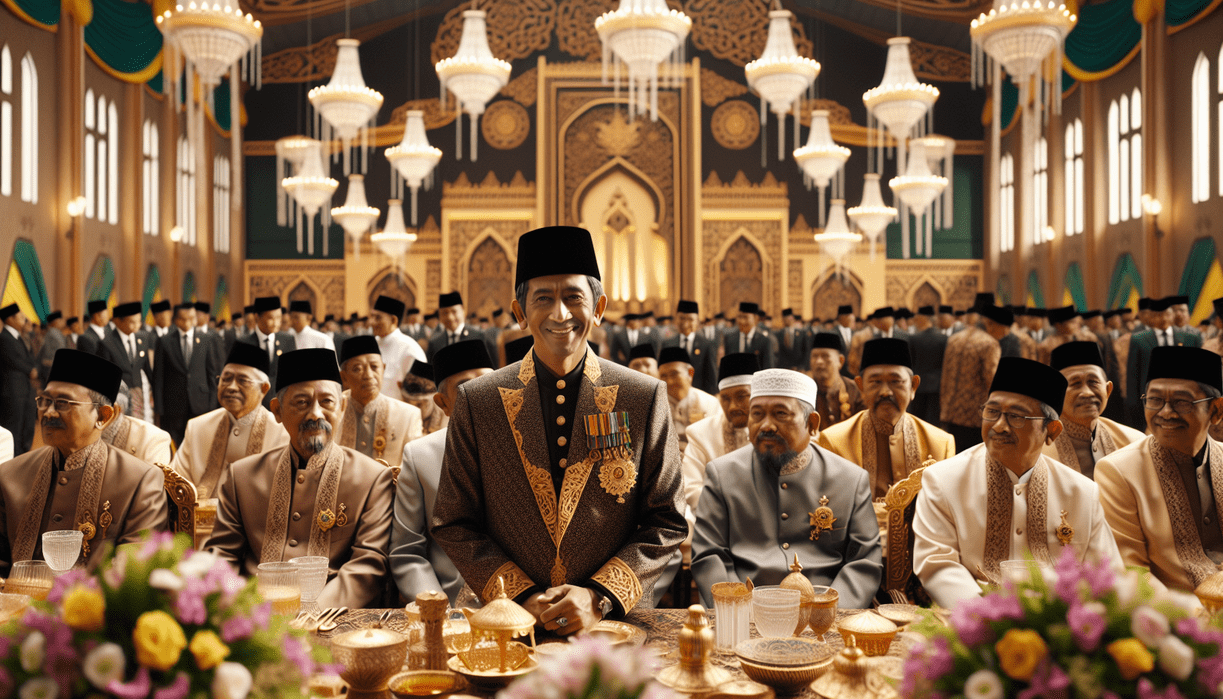 alt_text: Acara Haul dan Halalbihalal Yayasan Bani Syech Nuryayi di Garut berlangsung meriah.