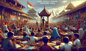 alt_text: "LCC SD 2026 di Garut: Anak-anak berlomba melatih otak dan mental juara."