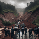 alt_text: Longsor di Garut menutup jalan utama, menguji ketangguhan warga setempat.