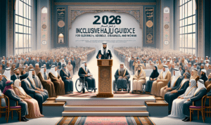 alt_text: "Manasik Haji 2026: Semua jemaah, termasuk difabel, mendapatkan layanan ramah dan inklusif."