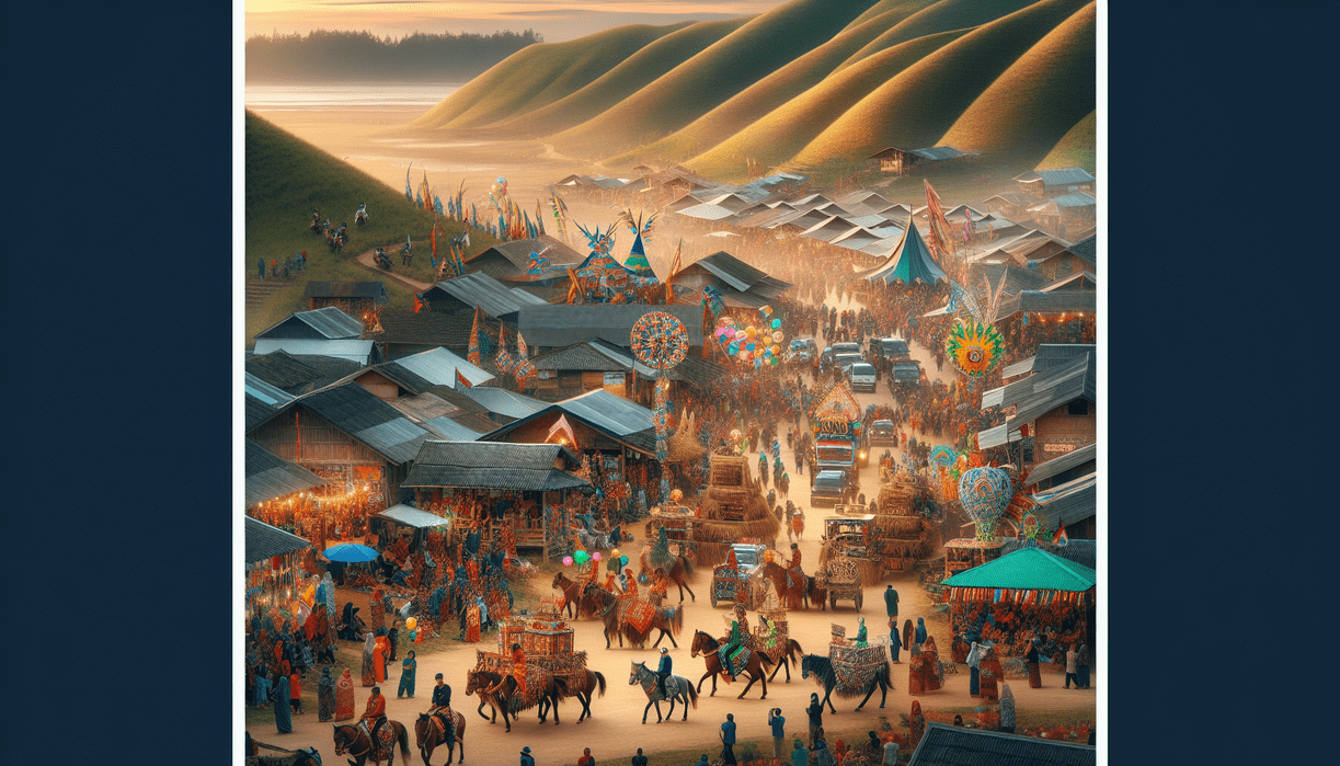 "Pesona Festival Sayang Heulang 2026 di Bukit Teletubbies dengan pemandangan alam menawan."