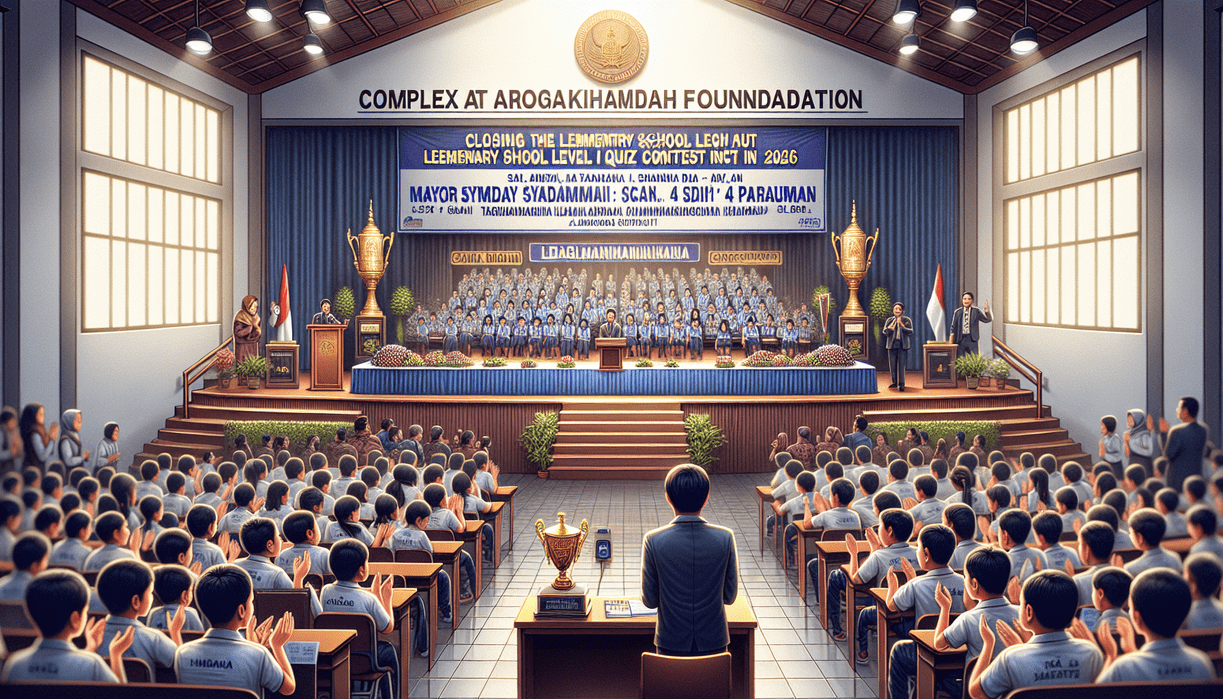 alt_text: SDN 4 Pataruman memenangkan LCC SD Garut 2026.