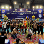 alt_text: Tim Tectona dominan, meraih gelar juara dalam Kejurda Voli U-18 Jabar.