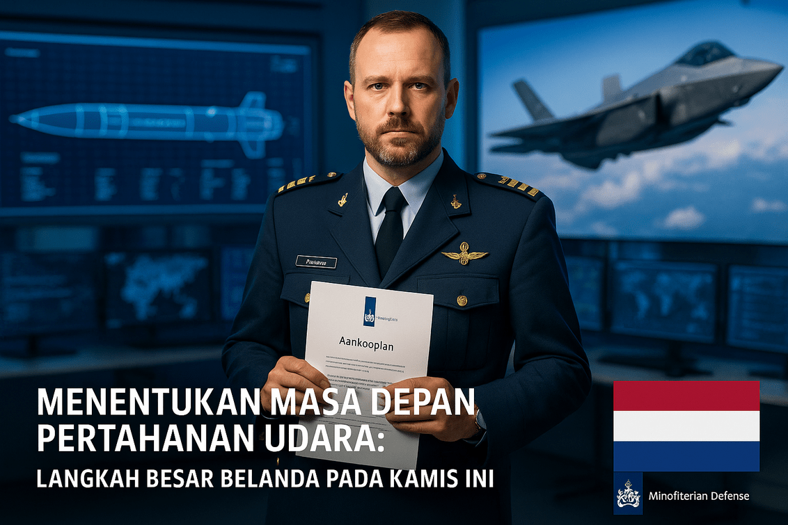 "Belanda Perkuat F35 dengan Rudal Jarak Jauh untuk Tingkatkan Daya Gentar Udara."