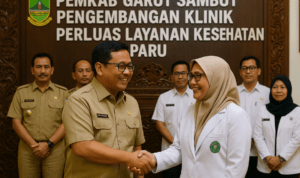 alt_text: Bupati Garut meresmikan pusat layanan paru terbaru, meningkatkan fasilitas kesehatan setempat.