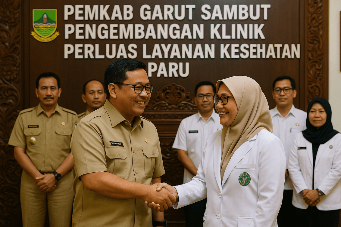 Bupati Garut dan Lompatan Besar Layanan Paru alt_text: Bupati Garut meresmikan pusat layanan paru terbaru, meningkatkan fasilitas kesehatan setempat.