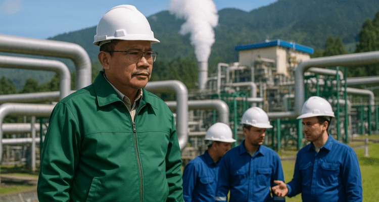 alt_text: Bupati Garut meluncurkan proyek energi panas bumi untuk kemajuan energi terbarukan di daerah.