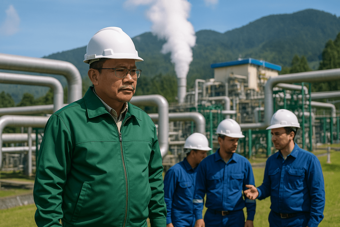 alt_text: Bupati Garut meluncurkan proyek energi panas bumi untuk kemajuan energi terbarukan di daerah.