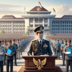 alt_text: Bupati Garut bersama para ASN baru sedang berpose, tampak antusias dan semangat menghadapi tugas.