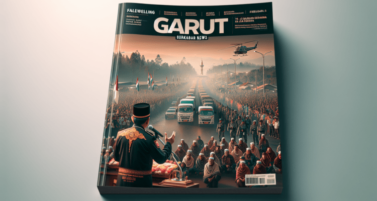 alt_text: Bupati Garut mengantar jemaah haji dengan doa, suasana khusyuk, dan harapan kesehatan.