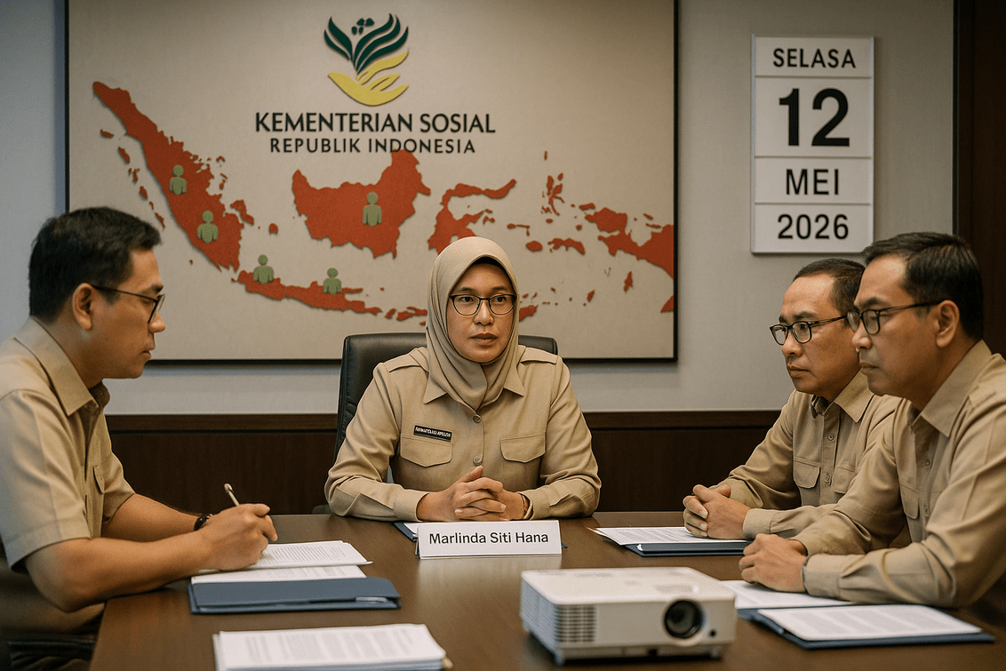 alt_text: Logo Dinsos Garut dan slogan untuk layanan sosial terpadu yang lebih baik.