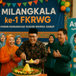 alt_text: Logo FKRWG Garut dan Asdes mewakili inisiatif baru untuk meningkatkan layanan desa.
