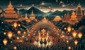 alt_text: Kirab Mahkota Binokasih: Upacara mengenang sejarah dan budaya Sunda.