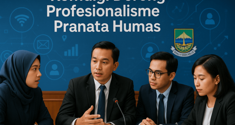 "alt_text": "Poster Komdigi dorong profesionalisme baru Pranata Humas dengan inovasi digital."