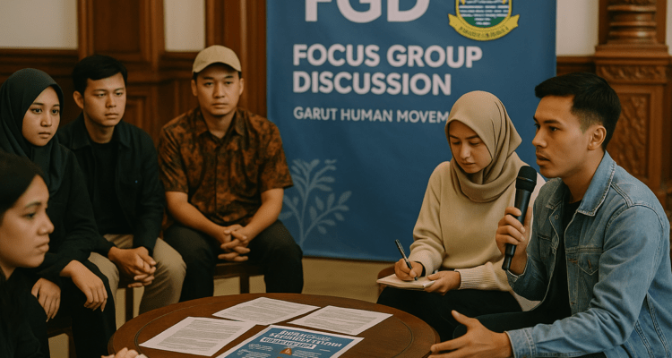 alt_text: Poster kampanye cegah penyalahgunaan obat keras di Garut, edukasi dan himbauan warga.