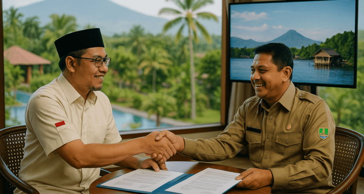 alt_text: Bupati Garut dan Kepri membahas strategi baru untuk pengembangan poros pariwisata.