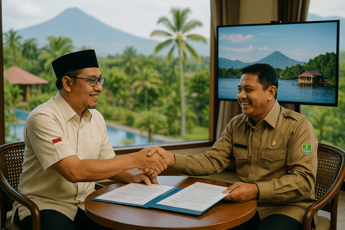 alt_text: Bupati Garut dan Kepri membahas strategi baru untuk pengembangan poros pariwisata.