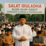 alt_text: Bupati Garut berbagi semangat kurban, mengedepankan kebersamaan dalam acara masyarakat.