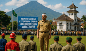 alt_text: Dedi Mulyadi mempresentasikan ide wisata yang tertib dan indah kepada masyarakat.