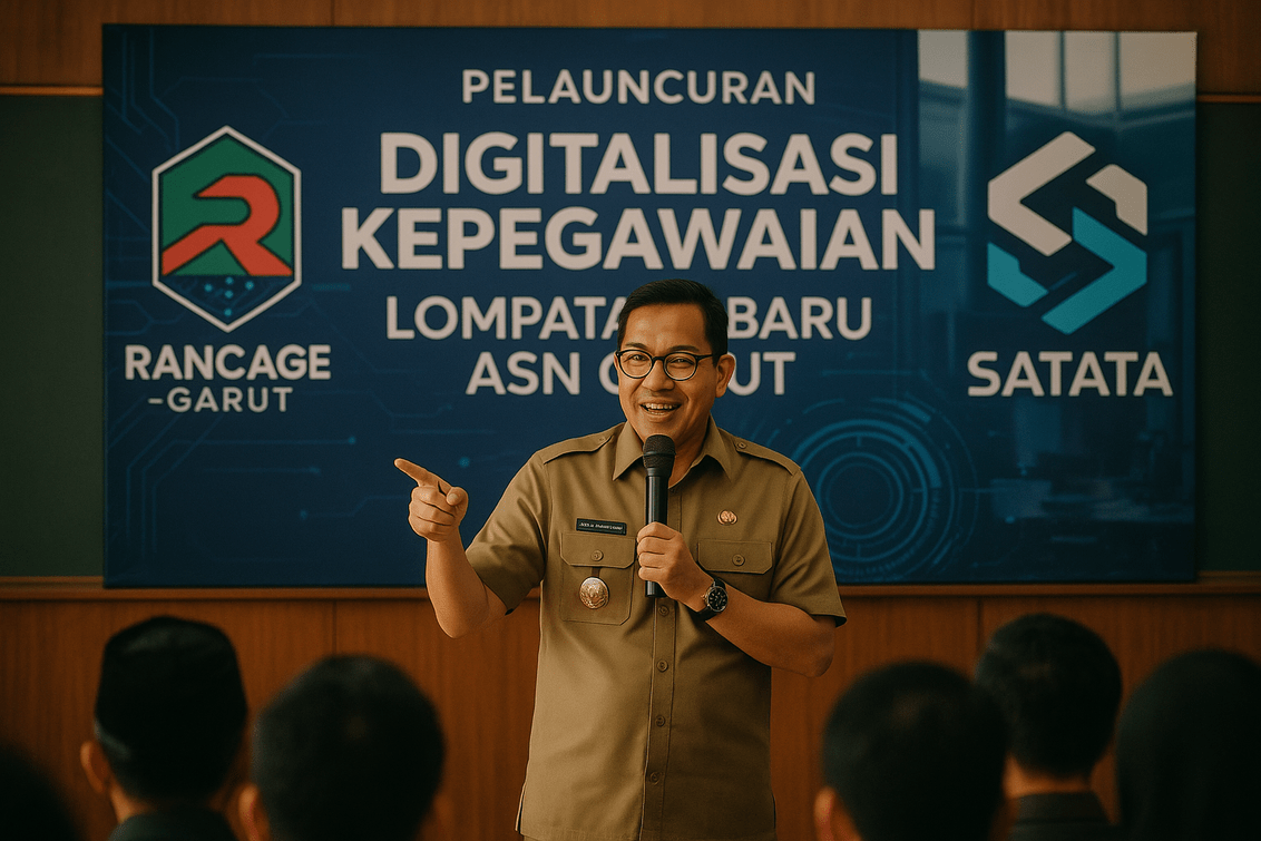 alt_text: Digitalisasi Kepegawaian: Inovasi baru dalam manajemen ASN di Garut untuk efisiensi dan transparansi.