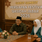 alt_text: Suasana meriah Festival Qasidah Jabar 2026 di Garut, penuh warna dan penampilan budaya.